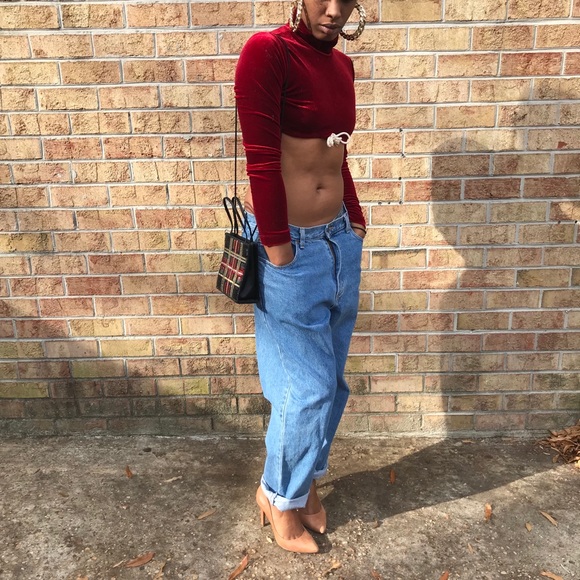 Red Burgundy turtle neck - Picture 1 of 2